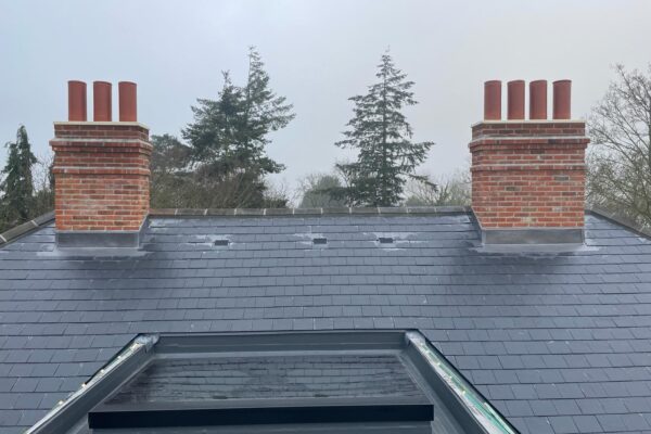 2 X GRP CHIMNEYS INSTALLED