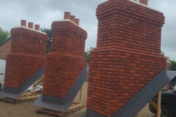 GRP MONO PITCH CHIMNEY X 3